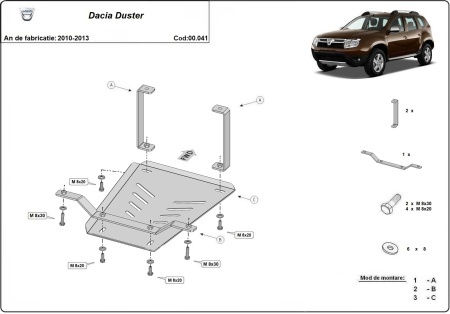 Scut diferențial Dacia Duster 2010 - 2013 - Img 3