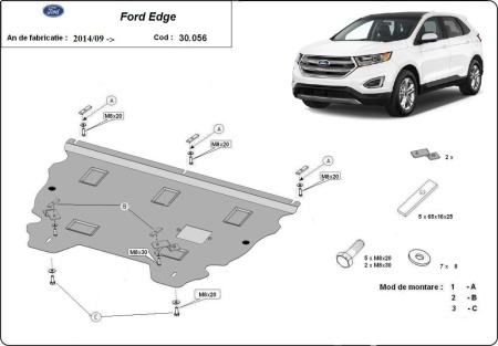 Scut motor Ford Edge 2014 - 2021 - Img 3
