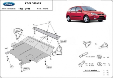 Scut motor Ford Focus 1 1998 - 2004 - Img 3
