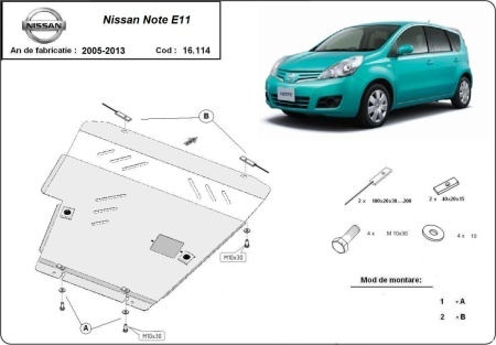 Scut motor Nissan Note 2005 - 2013 - Img 3