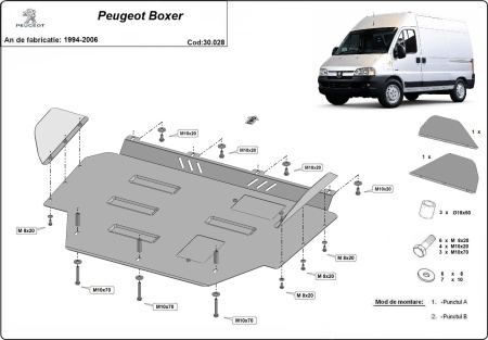 Scut motor Peugeot Boxer 1996 - 2006 - Img 3