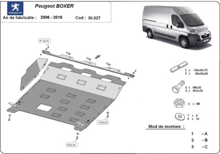 Scut motor Peugeot Boxer 2006 - 2016 - Img 3
