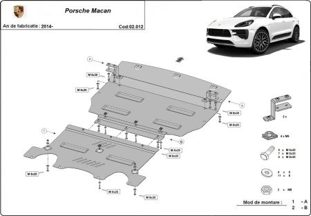 Scut motor Porsche Macan 2014 - 2026 - Img 3