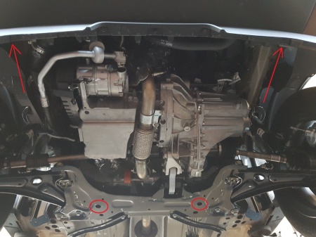 Scut motor și cutie de viteză Ford EcoSport 2017 - 2026 - Img 4
