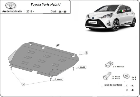 Scut motor Toyota Yaris Hybrid 2013 - 2021 - Img 3