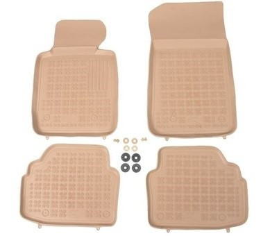 Set covorase cauciuc bej Kia Ceed 2012 - 2018