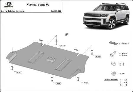 Scut catalizator Hyundai Santa Fe 2024 - 2026 - Img 3