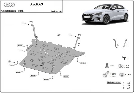 Scut motor Audi A3 2020 - 2026 - Img 3