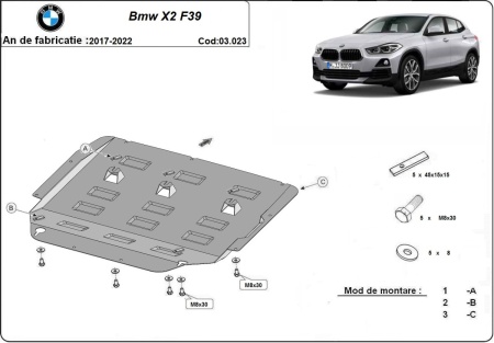 Scut motor BMW X2 F39 2017 - 2022 - Img 3