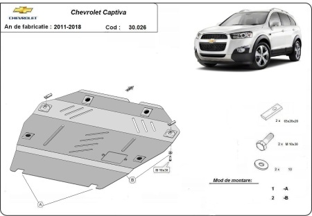 Scut motor Chevrolet Captiva 2011 - 2018 - Img 3