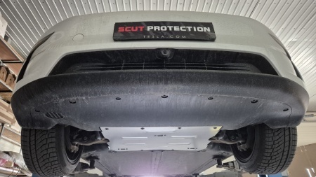 Scut motor faţă din aluminiu Tesla Model Y AWD 2024 - 2026 - Img 7