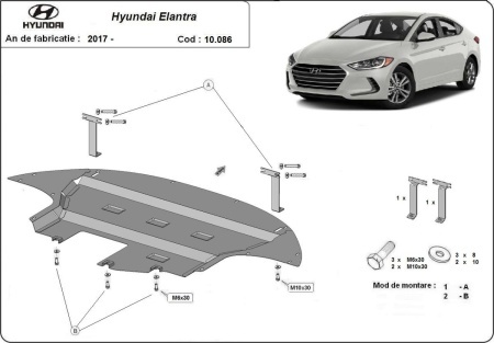 Scut motor Hyundai Elantra 2016 - 2020 - Img 3