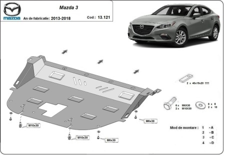 Scut motor Mazda 3 2013 - 2018 - Img 3