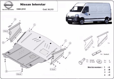 Scut motor Nissan Interstar 1998 - 2010 - Img 3