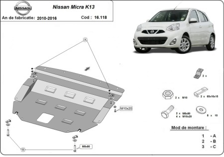 Scut motor Nissan Micra 2010 - 2016 - Img 3