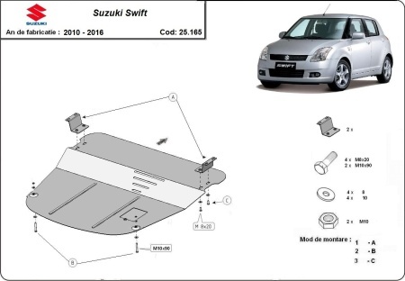 Scut motor Suzuki Swift 3 2010 - 2016 - Img 3