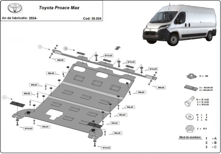 Scut Motor Toyota Proace Max 2024 - 2026 - Img 3