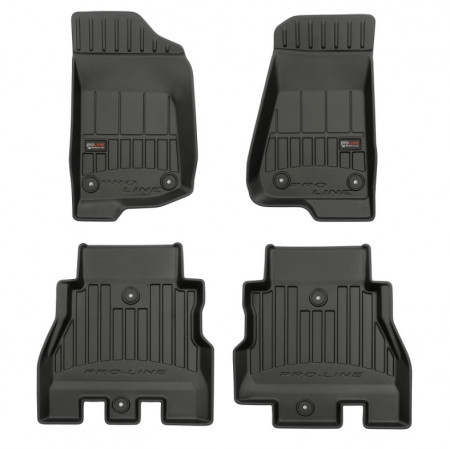 Set covorase cauciuc Jeep Wrangler 4 usi 2018-2023