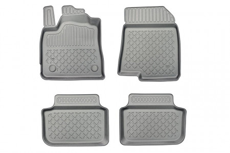 Set covorase cauciuc tip tavita Dacia Logan 3 2021-2023