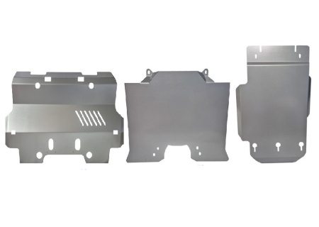 Set de scuturi din aluminiu Toyota Land Cruiser 2024 - 2026 - Img 2