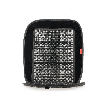 Husa cu bile protectie scaun auto negru - Img 2