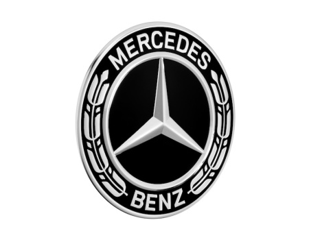 Ornament capac janta aliaj negru original Mercedes - Img 3