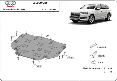 Scut cutie de viteză Audi Q7 2015 - 2026 - Img 3