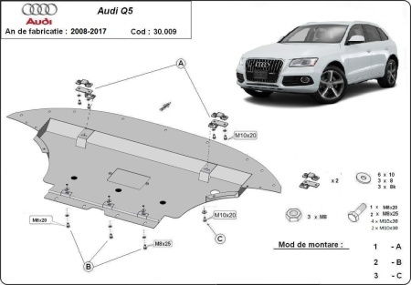 Scut motor Audi Q5 2008 - 2017 - Img 3