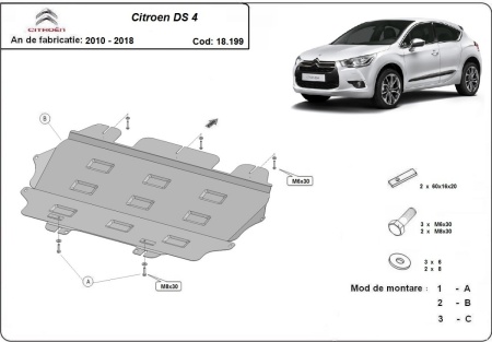 Scut motor Citroen DS4 2010 - 2018 - Img 3