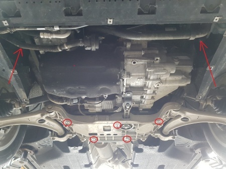 Scut motor din aluminiu Audi Q3 2011 - 2018 - Img 4