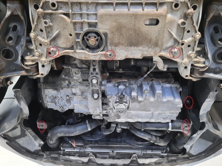 Scut motor din aluminiu VW Caddy 2004 - 2012 - Img 4