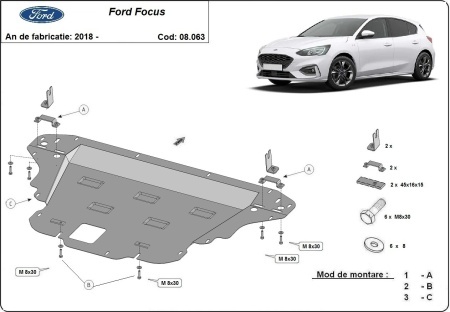Scut motor Ford Focus 4 2018 - 2026 - Img 3