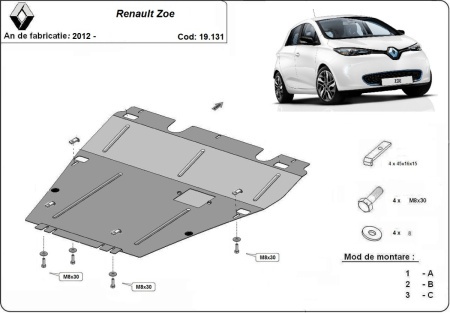 Scut motor Renault Zoe 2017 - 2020 - Img 3