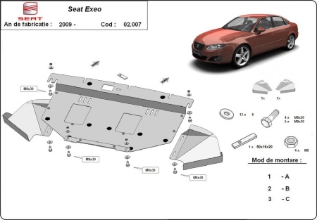 Scut motor Seat Exeo 2008 - 2013 - Img 3