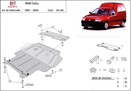 Scut motor Seat Inca 1995 - 2002 - Img 3