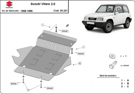 Scut motor Suzuki Vitara 2.0 1988 - 1999 - Img 3