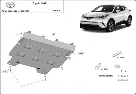 Scut motor Toyota C-HR 2016 - 2023 - Img 3
