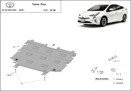 Scut motor Toyota Prius 2016 - 2026 - Img 3