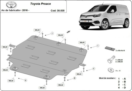 Scut Motor Toyota Proace 2016 - 2026 - Img 3