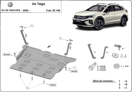 Scut motor VW Taigo 2020 - 2026 - Img 3
