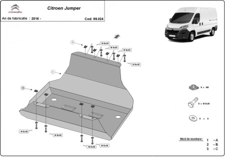 Scut rezervor Citroen Jumper 2016 - 2026 - Img 3
