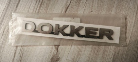 Monograma DOKKER pe usa batanta spate dreapta - Img 2