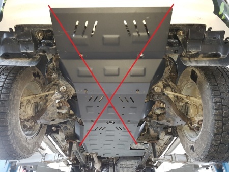 Scut metalic reductor Toyota Hilux Revo 2016 - 2021 - Img 5