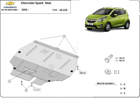 Scut motor Chevrolet Spark 2009 - 2026 - Img 3
