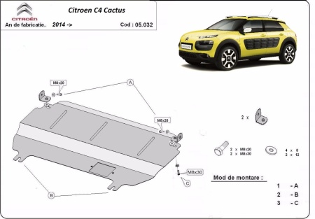 Scut motor Citroen C4 Cactus 2014 - 2020 - Img 3