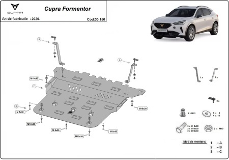 Scut motor Cupra Formentor 2020 - 2026 - Img 3