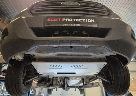 Scut motor din aluminiu Ford Transit 4x4 2013 - 2023 - Img 8