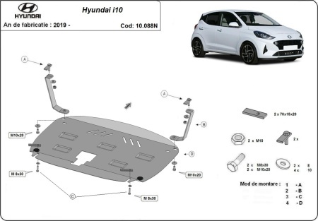 Scut motor Hyundai i10 2019 - 2026 - Img 3