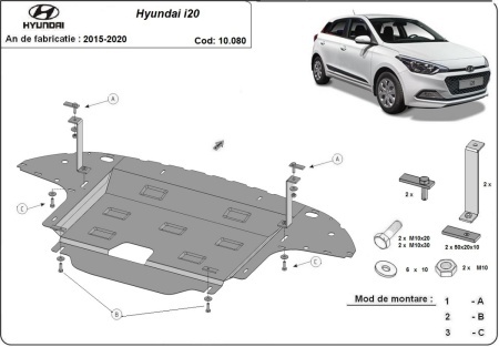 Scut motor Hyundai i20 2015 - 2020 - Img 3