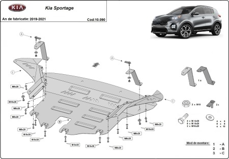 Scut motor Kia Sportage 2019 - 2021 - Img 3